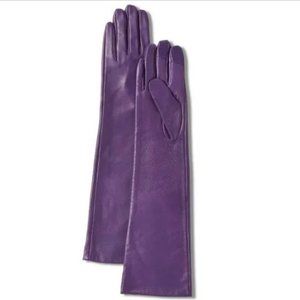 NWT Long leather gloves Sergio Hudson for Target XL/XXL
